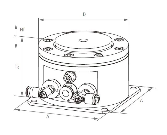 ADS-ICD Electronic Control Air Spring Isolator