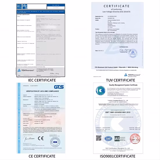 Xs3 모델 플라스틱 쉘 단극 MCB